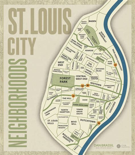 List of neighborhoods of St. Louis .
